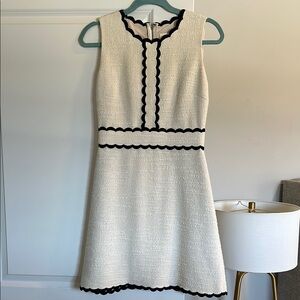 [Kate Spade] Cream Tweed Dress